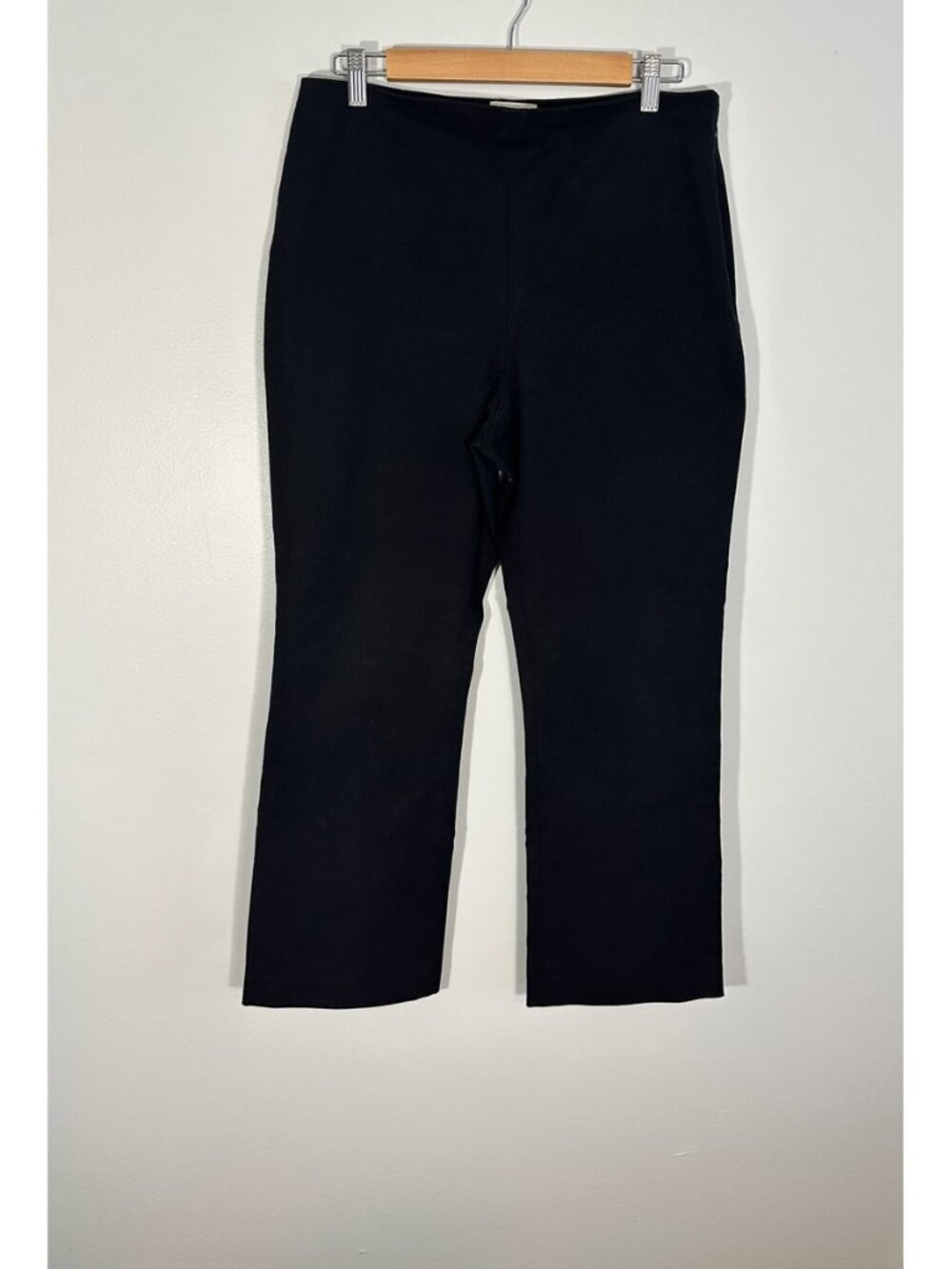 Sezane Black Side zip Trousers Size 42